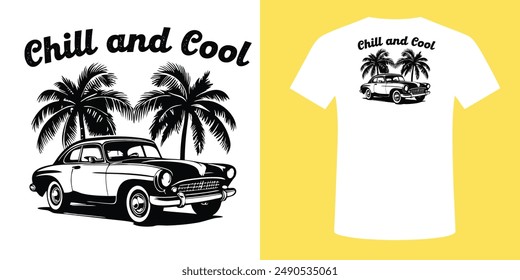 Antique Auto and Tropical Breeze