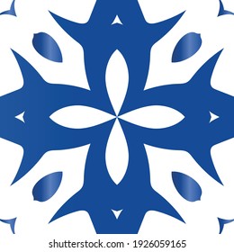 Baldosas de azulejos antiguos. El diseño del cuarto de baño. Ilustración de patrones sin fisuras del vector. España azul y decoración portuguesa para bolsas, estuches para smartphones, camisetas, ropa de cama o scrapbooking.