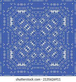 Baldosas de azulejos antiguos. Diseño de cocina. Concepto de patrón sin fisuras de vectores. España azul y decoración portuguesa para bolsas, estuches para smartphones, camisetas, ropa de cama o scrapbooking.