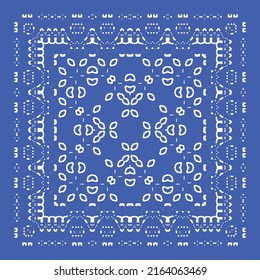 Baldosas de azulejos antiguos. Diseño de cocina. Concepto de patrón sin fisuras de vectores. España azul y decoración portuguesa para bolsas, estuches para smartphones, camisetas, ropa de cama o scrapbooking.