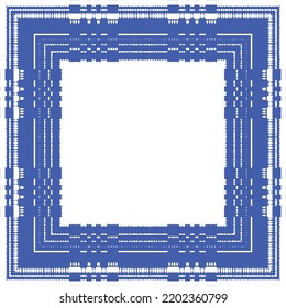 Baldosas de azulejos antiguos. Diseño de cocina. Concepto de patrón sin fisuras de vectores. España azul y decoración portuguesa para bolsas, estuches para smartphones, camisetas, ropa de cama o scrapbooking.