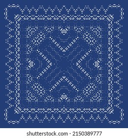 Baldosas de azulejos antiguos. Diseño original. Tema del patrón sin fisuras del vector. España azul y decoración portuguesa para bolsas, estuches para smartphones, camisetas, ropa de cama o scrapbooking.