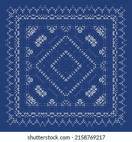 Baldosas de azulejos antiguos. Diseño original. Tema del patrón sin fisuras del vector. España azul y decoración portuguesa para bolsas, estuches para smartphones, camisetas, ropa de cama o scrapbooking.
