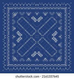 Baldosas de azulejos antiguos. Diseño original. Tema del patrón sin fisuras del vector. España azul y decoración portuguesa para bolsas, estuches para smartphones, camisetas, ropa de cama o scrapbooking.