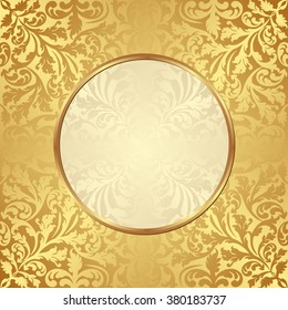 antique background with banner