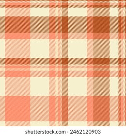 Antique background tartan seamless, back vector check texture. Japan textile pattern plaid fabric in light and red color.