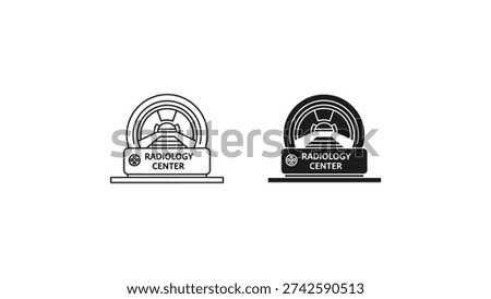 Antique badges representing the world series and a specific sports team championship
