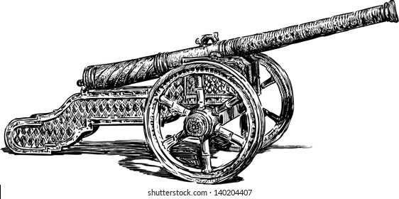 antique cannon