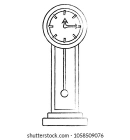 antique clock icon 