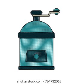 Antique coffee grinder