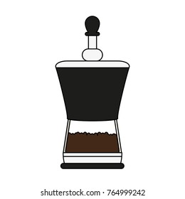 Antique coffee grinder