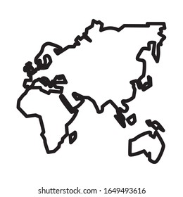 antique continents maps isolated icon vector illustration design