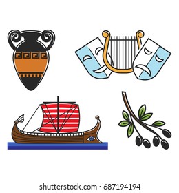 Antique culture set