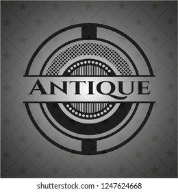 Antique dark emblem