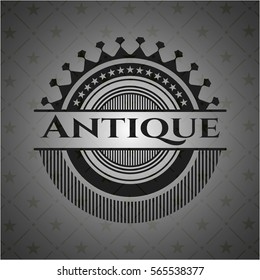 Antique dark emblem