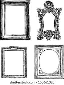 25,290 Hand drawn vintage picture frame Images, Stock Photos & Vectors ...