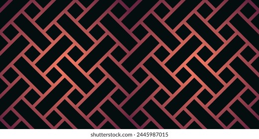 antique diagonal lattice seamless pattern, trellis style, applicable for wallpaper, greeting card, background, flyers, vector illustration