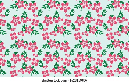 Antique floral pattern Background for valentine, with elegant leaf and floral concept.
