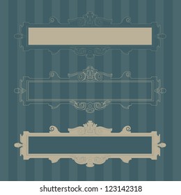 Antique frame