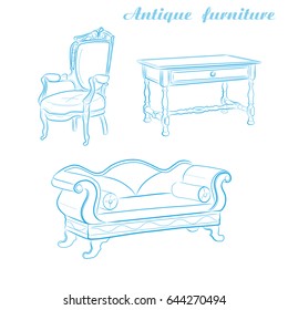 Antique furniture 