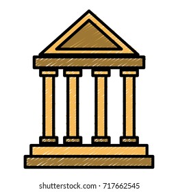 Antique greek building