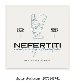 Antique Greek classic statues vector logo. Modern tattoo and logotip. Hand drawn mythical trendy Vector