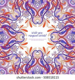 Antique greeting cards with space for text, invitation with ornaments, beautiful, luxury postcards. Good for greeting card for birthday, invitation or banner. Stock line vector illustration.