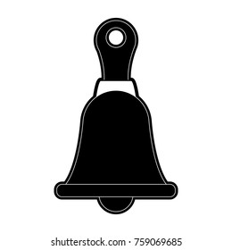 Antique handbell isolated