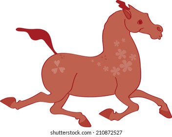 antique horse