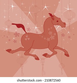 antique horse