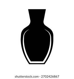 Icono antiguo del Vector del tarro