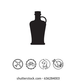 Antique jug icon