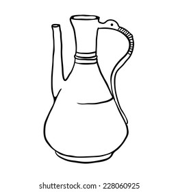 Ilustración de boceto vectorial