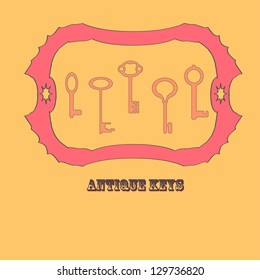 antique keys