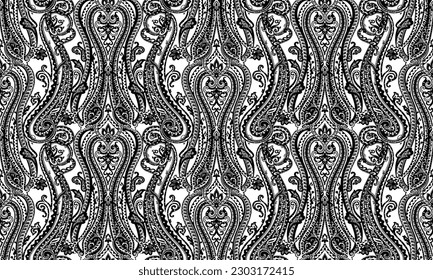 Antique lace pattern vector design inspired by classic woman dress in Europe. Can be use for background, fabric pattern, and wallpaper.