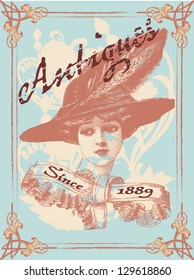 Antique lady