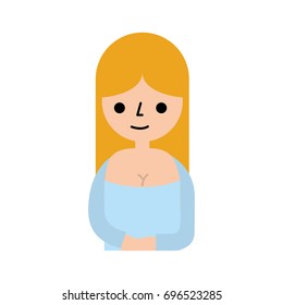 antique lady avatar character