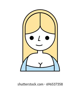 antique lady avatar character