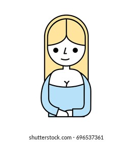 antique lady avatar character