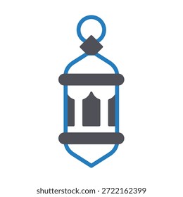 Antique Lamp Vector icon which can easily modify or edit

