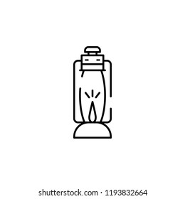 antique lantern icon. Element of Pakistan culture for mobile concept and web apps illustration. Thin line icon for website design and development, app development