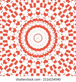 Antique mexican talavera ceramic. Creative design. Vector seamless pattern flyer. Red floral and abstract decor for scrapbooking, smartphone cases, T-shirts, bags or linens.