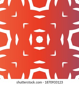 Antique mexican talavera ceramic. Hand drawn design. Vector seamless pattern template. Red floral and abstract decor for scrapbooking, smartphone cases, T-shirts, bags or linens.