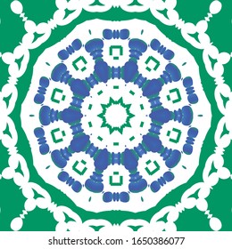Antique mexican talavera ceramic. Vector seamless pattern concept. Graphic design. Red floral and abstract decor for scrapbooking, smartphone cases, T-shirts, bags or linens.