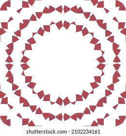 Cerámica de talavera mexicana antigua. Tema del patrón sin fisuras del vector. Diseño creativo. Decoración floral y abstracta roja para la reserva de recortes, estuches para smartphones, camisetas, bolsas o ropa de cama.