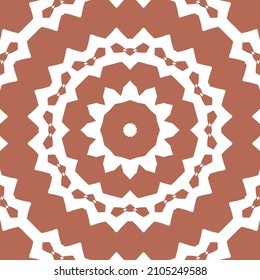 Antique ornate tiles talavera mexico. Vector seamless pattern template. Colored design. Red ethnic background for T-shirts, scrapbooking, linens, smartphone cases or bags.