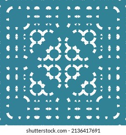 Antique ornate tiles talavera mexico. Minimal design. Vector seamless pattern watercolor. Red ethnic background for T-shirts, scrapbooking, linens, smartphone cases or bags.