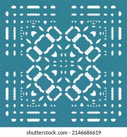 Antique ornate tiles talavera mexico. Minimal design. Vector seamless pattern watercolor. Red ethnic background for T-shirts, scrapbooking, linens, smartphone cases or bags.