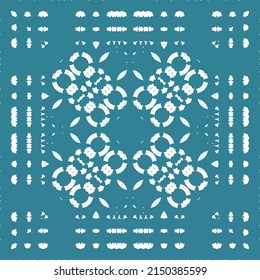 Antique ornate tiles talavera mexico. Minimal design. Vector seamless pattern watercolor. Red ethnic background for T-shirts, scrapbooking, linens, smartphone cases or bags.