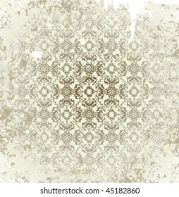 Antique ottoman seamless wallpaper vector design